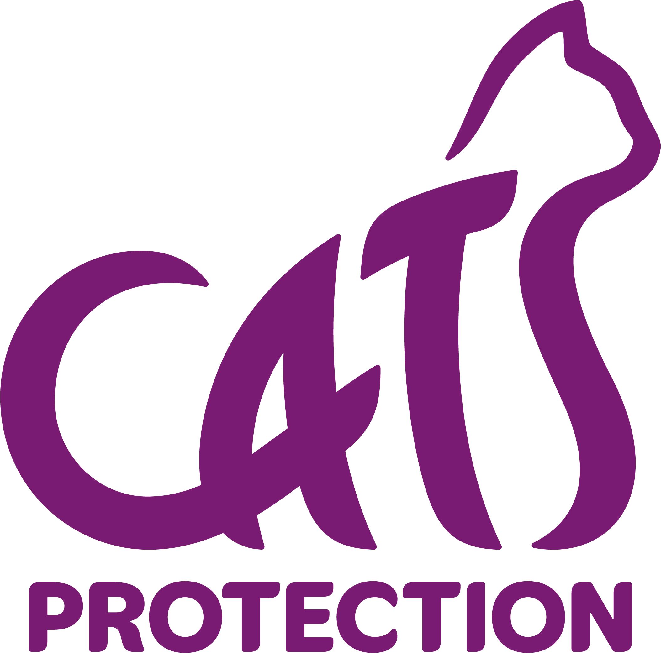 For Job Boards Adverts Cats Protection Master Logo Purple Rgb2