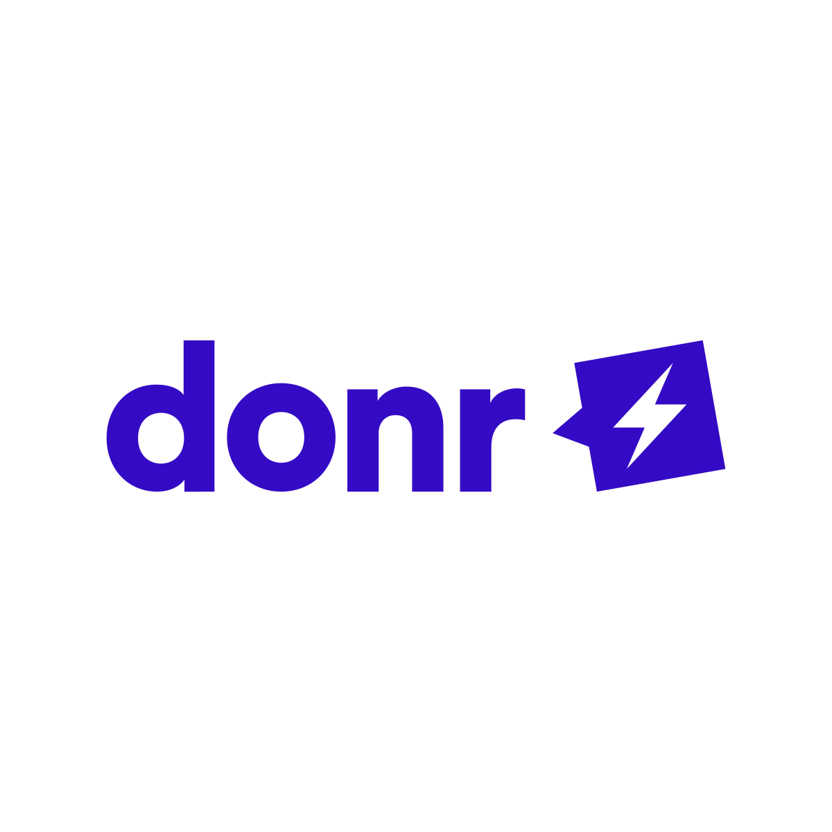 Donr Logo Social Indigo