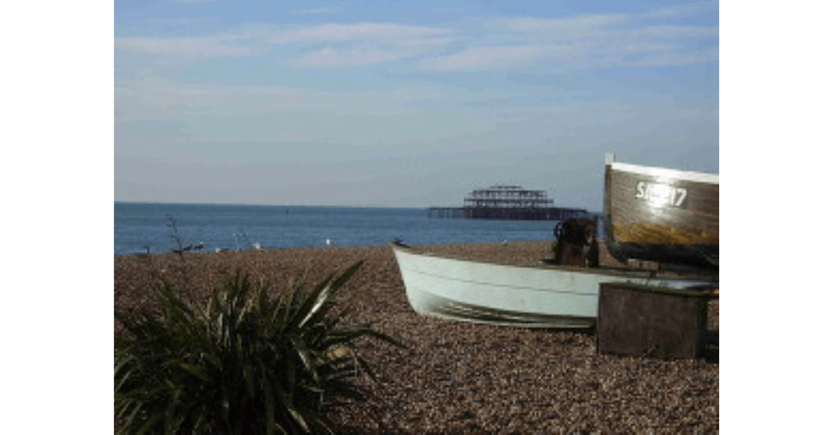 Brighton Beach by Ainslie Hepburn