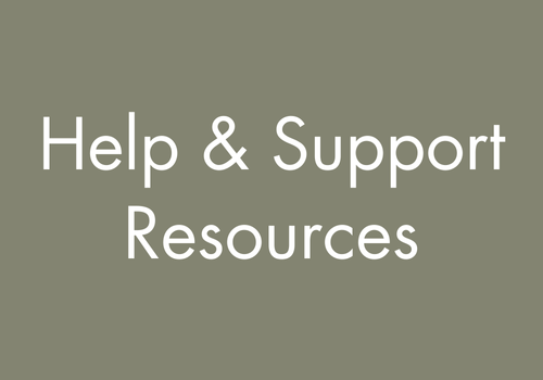 Help And Support Button